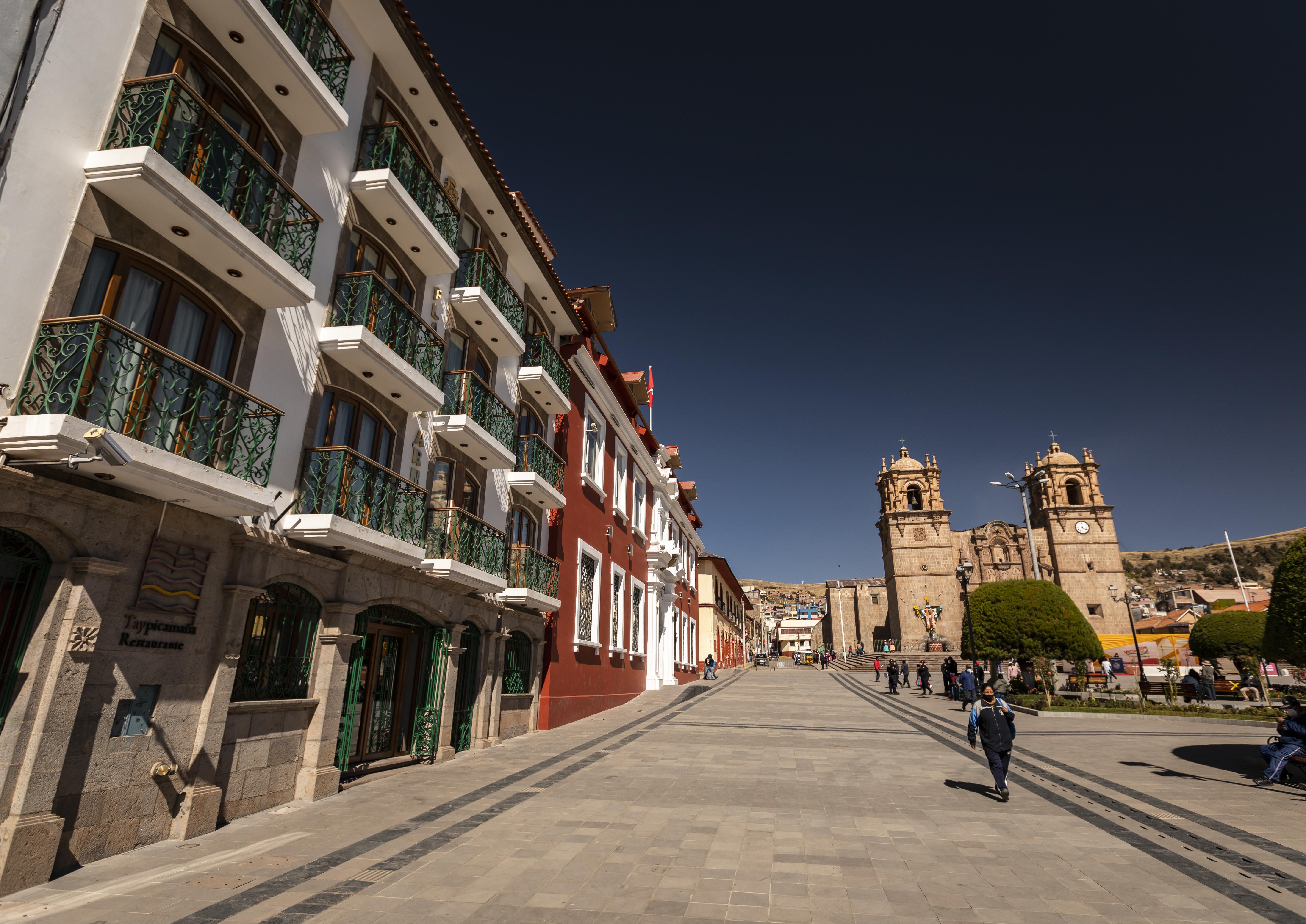 Hotel Hacienda Plaza De Armas Puno Extérieur photo